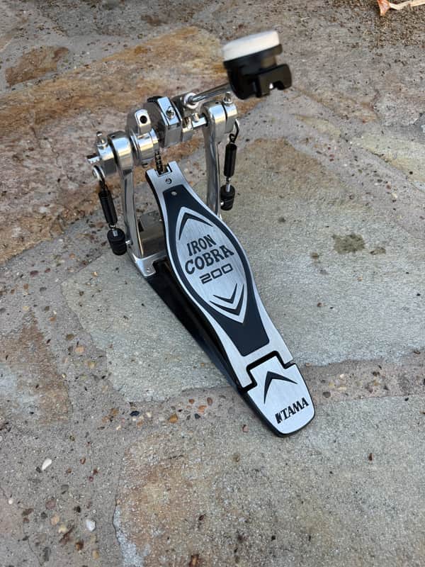 Tama HP200P Iron Cobra 200 Power Glide Single Bass Drum Pedal - MASTER OF A DOUBLE image 1