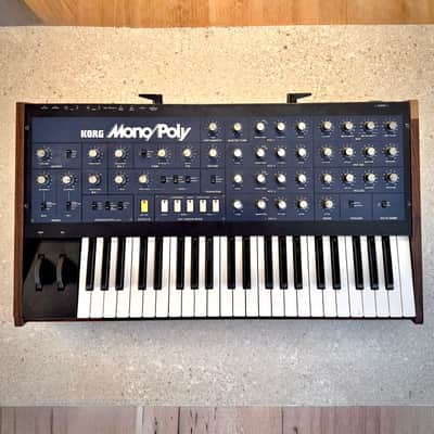 Korg Mono/Poly Analog Synthesizer serviced with MIDI