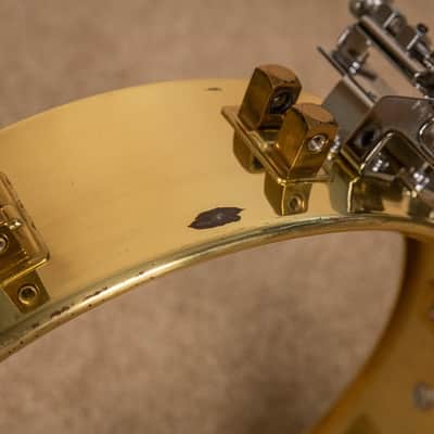 Yamaha 3.5x14 SD493 Brass Piccolo Snare Drum image 12
