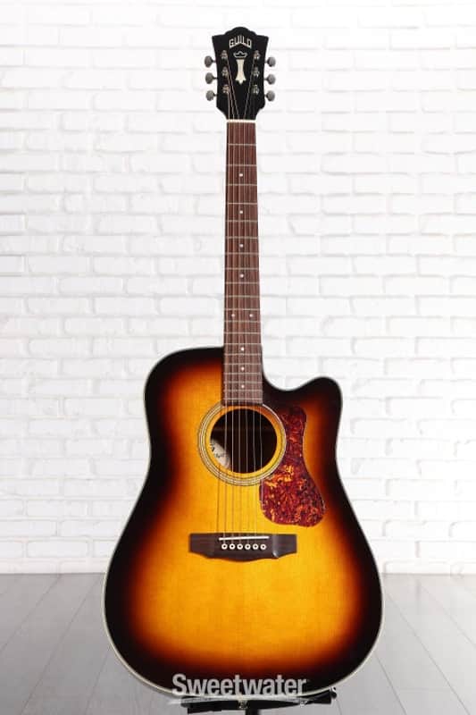 Guild D-140CE Acoustic-Electric Guitar - Antique Burst (GD140CEATBd2) image 1