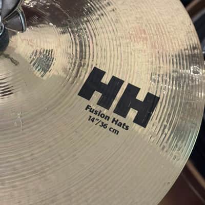 Sabian 14” HH fusion/evolution hi hats 2018 - Hand hammered brilliant image 2