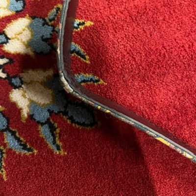 Bobby lee Black blue orange paisley noscratch guitar strap 1960s image 7