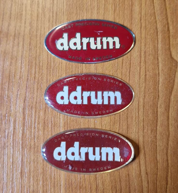 Ddrum 4, 4SE, 3x Badge for Cast Precision Series Pad image 1