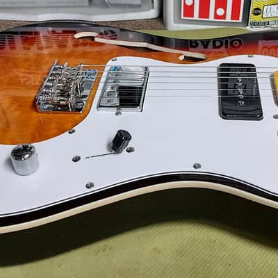 Thinline Telecaster style Major Upgrades GEARit GTL-200 Shoreline Thinline Tele wGB image 10