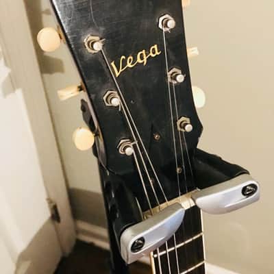 Vega Odell Archtop Electric Early 1960s Vintage Dark Burst image 3