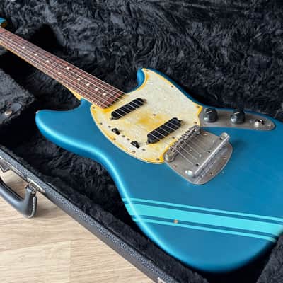 TPP Kurt Cobain "Smells Like Teen Spirit" Fender American Performer Competition Mustang Tribute - Relic Seymour Duncan image 1