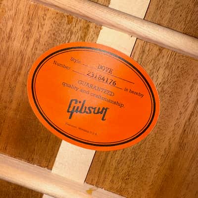 Gibson Dove 2024 - Satin Vintage Sunburst image 6