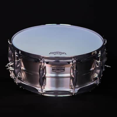 Yamaha 14" x  5.5" Recording Custom Stainless Steel Snare Drum image 2