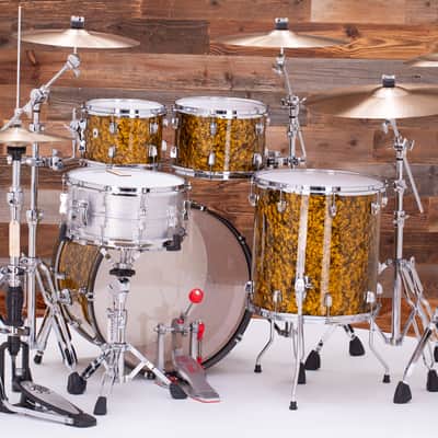 LUDWIG NEUSONIC 4 PIECE MOD 2 DRUM KIT, BUTTERSCOTCH PEARL image 10