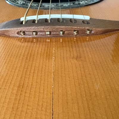 1970’s USA Ovation Balladeer Acoustic Electric Guitar Model 1112 4 + OHSC Case image 24