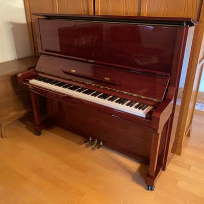 Yamaha U3AR Upright Piano - Mahogany Gloss image 6