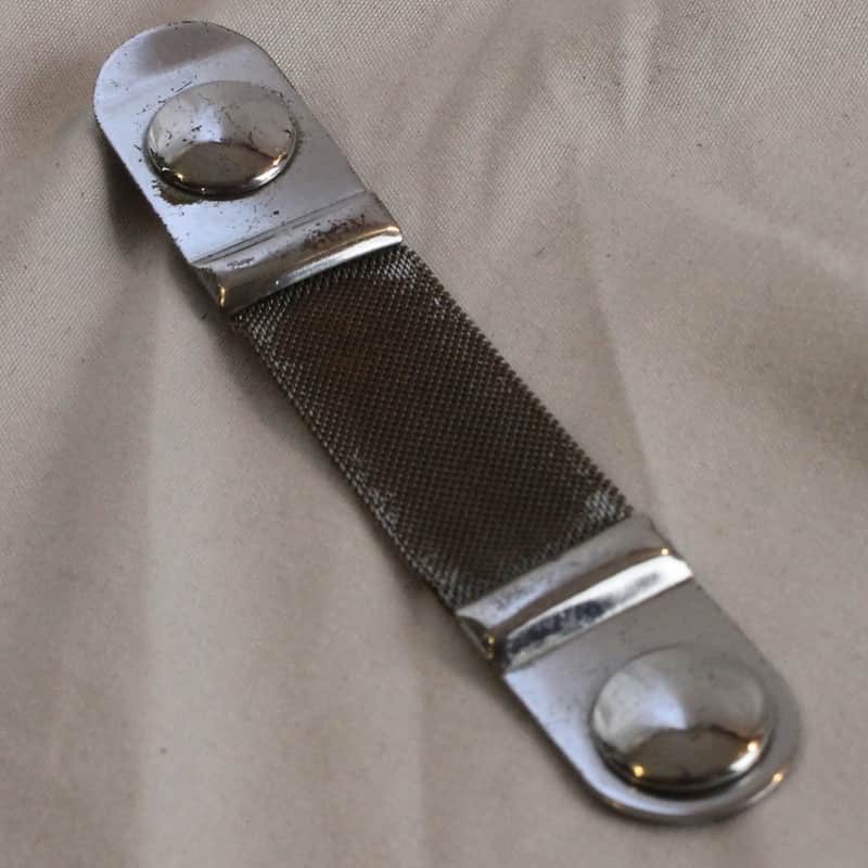 Accordion Replacement Part - Chrome Flexible Bellows Clasp (Single) image 1