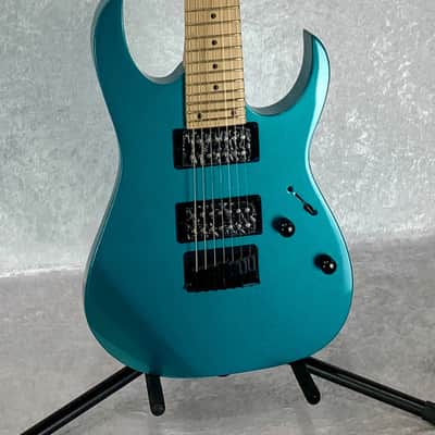 Ibanez Gio GRG7221M 7 string electric guitar in Metallic Light Blue image 2