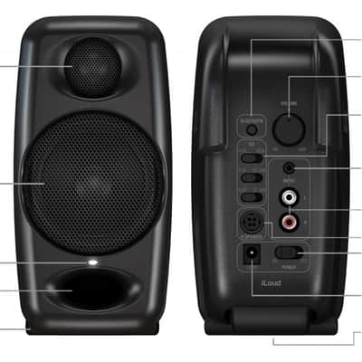IK Multimedia iLoud Micro Monitor Pair - Black image 8