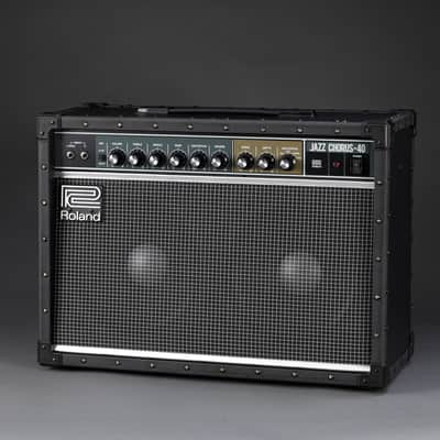 Roland JC-40 Jazz Chorus 2-Channel 40-Watt 2x10" Guitar Combo - Black image 5