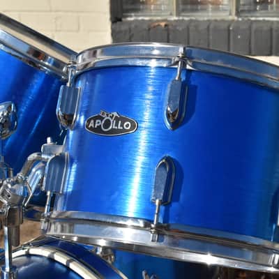 Vintage Apollo MIJ Drum Set in Blue - 12, 13, 16, 22, 14sn image 5