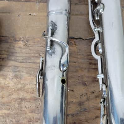 1895 C.G. Conn Double Wall Wonder Clarinet nickel - First year of production image 11