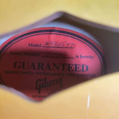Gibson Memphis ES-335 '63 Reissue 2013 Tone Specific Bloombucker pickups image 25