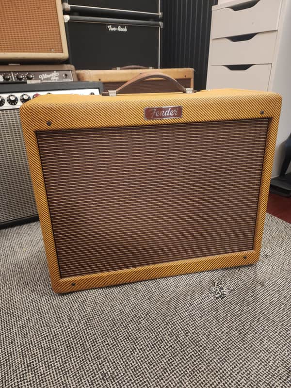 Fender Deluxe 5E3 Narrow Panel 15-Watt 1x12" Guitar Combo 1955 - 1960 - Tweed image 1