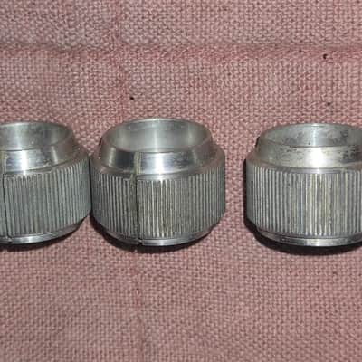 1960's Gretsch G arrow alluminum knobs set of 3 Anniversary Tennessean Guitar image 4