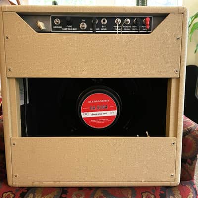 Headstrong Lil' King S 1x12 Combo - Blonde/Oxblood - Factory Mids Mod image 7