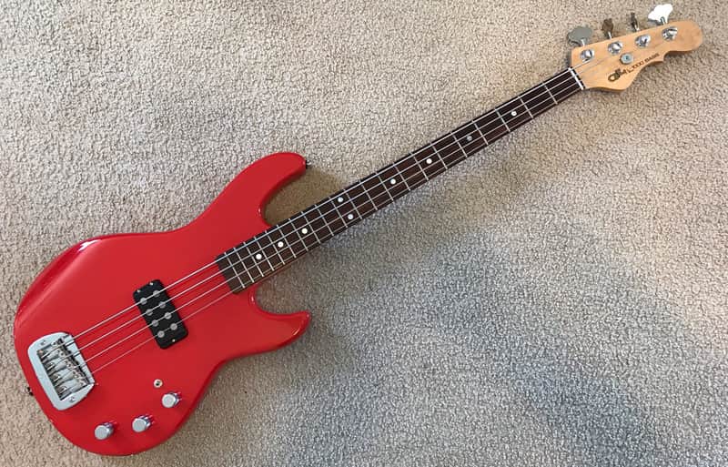 G&L L-1000 Bass 2015 Fullerton Red w/ Alnico MDF image 1