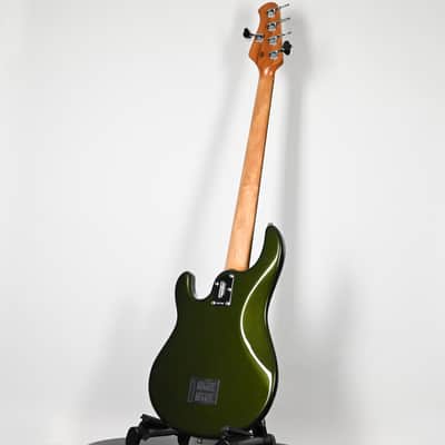 Ernie Ball Music Man StingRay 5 Special H 5-String Bass Guitar- Fallout Green (K07301) image 12