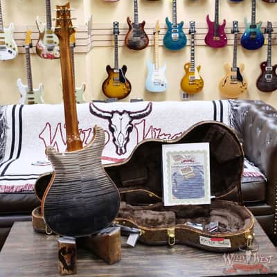 PRS Wild West Guitars 25th Anniversary Limited Run Wood Library Artist Package Hollowbody II Piezo Frostbite Fade (Private Stock Color) 5.60 LBS (US Only / No International Shipping) image 9