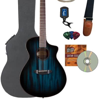 Breedlove Rainforest S Concert Papillon CE - African Mahogany w/ Hard Case image 1