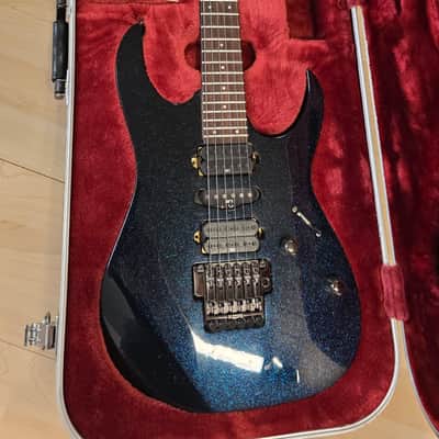 Ibanez Prestige RG1570 TEAM J CRAFT Cosmic Blue Wizard Edge Pro HSH Super Strat FujiGen MIJ Japan RG Guitar image 7