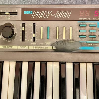 Korg Poly-800 1980s - Gray image 4