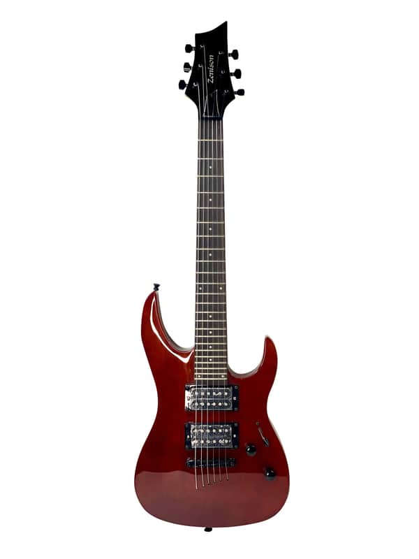 Zenison 34" Kids Electric Guitar Youth Children Rock Style CHERRY RED image 1
