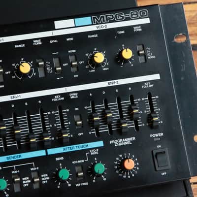 1984 Roland MKS-80 Super Jupiter Rackmount Sound Module w/ MPG-80 Programmer image 5
