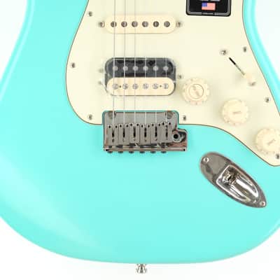 Fender American Ultra Luxe Vintage 60s Stratocaster HSS Sea Foam image 3