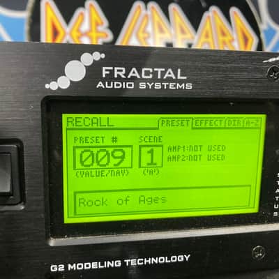 Vivian Campbell's, Def Leppard, Fractal Axe FX II WITH PRESETS And Tour Artifacts. (VC #5006) 2014-2018 image 13