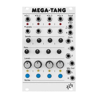 ALM Busy Circuits ALM033 MEGA-TANG - Four Channel Linear VCA and Stereo Mixer [Three Wave Music] image 2