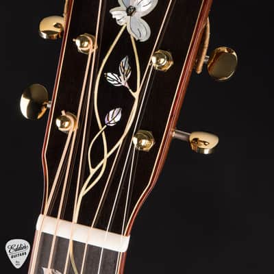 Huss & Dalton 30th Anniversary OM - Bearclaw Italian Spruce & Flamed Koa #3 of 10 image 7