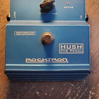 Rocktron HUSH Noise Suppressor, Reduction Gate Pedal 2010s - Blue image 1