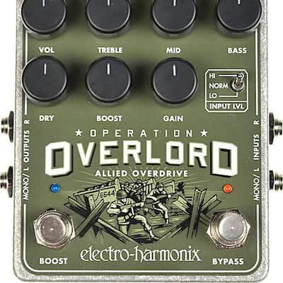 Electro-Harmonix Operation Overlord Allied Overdrive Pedal image 1