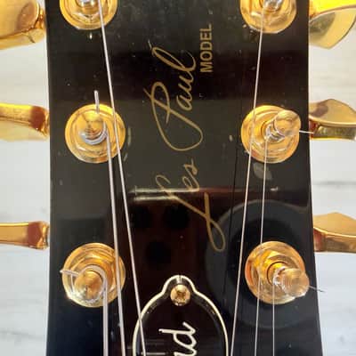 Gibson Les Paul Standard Double Cutaway Plus Trans Red – Repaired Headstock 2005 - Trans Red image 9