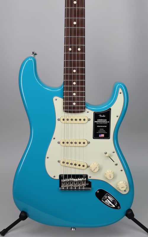 Fender American Professional II Stratocaster RW Miami Blue image 1