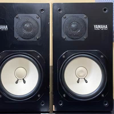 YAMAHA NS10 NS-10 NS 10 STUDIO MONITORS [pair] only 1 woofer works for parts image 3
