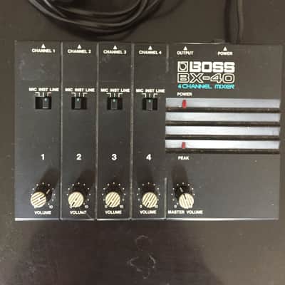 Boss BX-40 4-Channel Mixer 1980s - Black image 1