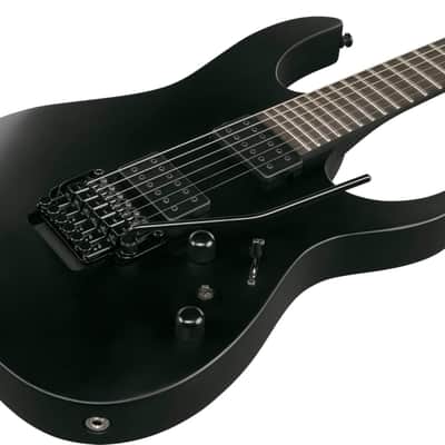 Ibanez RGRB620 Iron Label Electric Guitar, Ebony Fingerboard, Black image 4