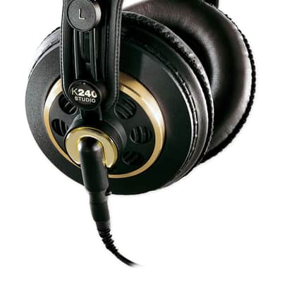 AKG K240 Studio Over-Ear Semi-Open Recording Mixing Monitoring Headphones image 6