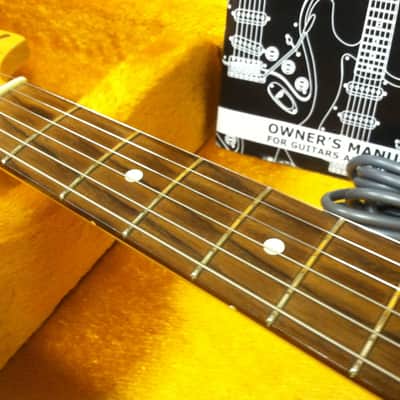 Fender Jaguar (USA) Olympic White w/ Spitfire Tortoise image 10