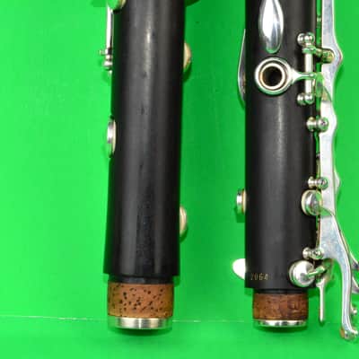 Selmer CL210 - Intermeadiate Level Grenadilla Wood Clarinet - Silver Plated Keys, New Pads image 10