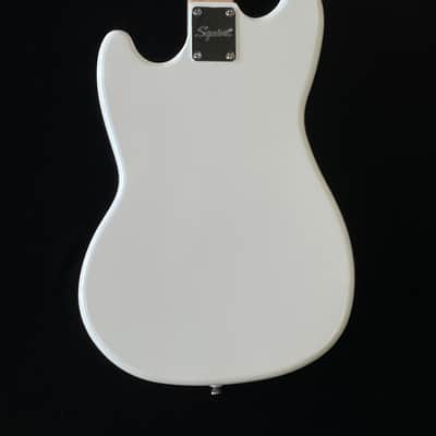 Squier Sonic Bronco Bass 2023 - Arctic White image 6