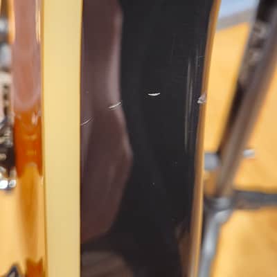 Peavey EVH Wolfgang Stop-Bar Tailpiece Transparent Amber Peavey Case image 15