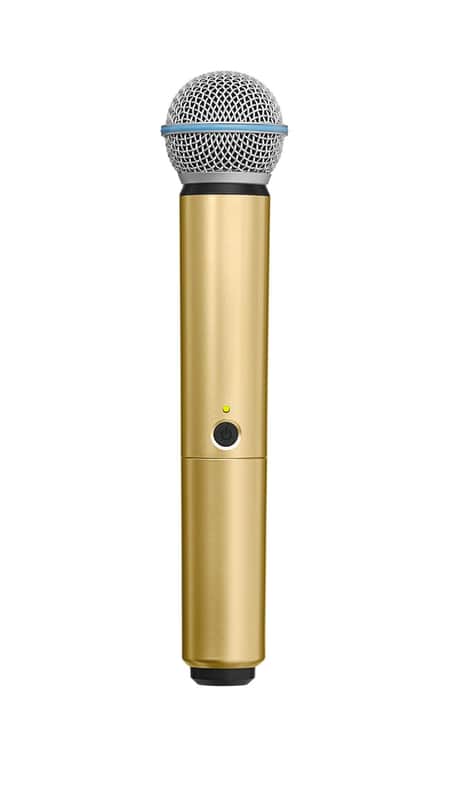 Shure WA713-GLD | Color Handle for BLX2/SM58 BLX2/B58 Gold image 1